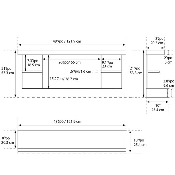 Fireplace Floating Mantel Shelf